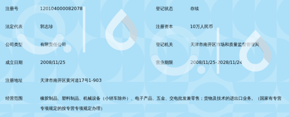 天津市乾同达橡塑制品贸易
